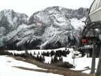 Archiv Foto Webcam Bergstation Sesselbahn Gaistal, Ehrwalder Alm 09:00