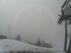 Archived image Webcam mountain station chairlift "Gaistal", "Ehrwalder Alm" 09:00