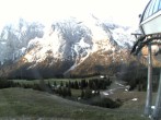Archiv Foto Webcam Bergstation Sesselbahn Gaistal, Ehrwalder Alm 06:00