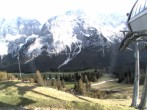 Archived image Webcam mountain station chairlift "Gaistal", "Ehrwalder Alm" 17:00