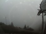 Archived image Webcam mountain station chairlift "Gaistal", "Ehrwalder Alm" 19:00