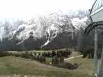 Archiv Foto Webcam Bergstation Sesselbahn Gaistal, Ehrwalder Alm 17:00