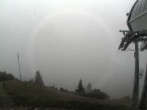 Archiv Foto Webcam Bergstation Sesselbahn Gaistal, Ehrwalder Alm 05:00