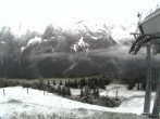 Archiv Foto Webcam Bergstation Sesselbahn Gaistal, Ehrwalder Alm 06:00