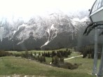 Archiv Foto Webcam Bergstation Sesselbahn Gaistal, Ehrwalder Alm 13:00
