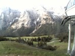 Archiv Foto Webcam Bergstation Sesselbahn Gaistal, Ehrwalder Alm 06:00