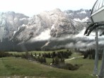 Archiv Foto Webcam Bergstation Sesselbahn Gaistal, Ehrwalder Alm 06:00