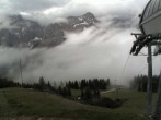 Archiv Foto Webcam Bergstation Sesselbahn Gaistal, Ehrwalder Alm 07:00