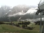Archiv Foto Webcam Bergstation Sesselbahn Gaistal, Ehrwalder Alm 11:00