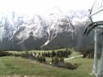 Archiv Foto Webcam Bergstation Sesselbahn Gaistal, Ehrwalder Alm 06:00