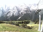 Archiv Foto Webcam Bergstation Sesselbahn Gaistal, Ehrwalder Alm 07:00