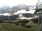 Archived image Webcam mountain station chairlift "Gaistal", "Ehrwalder Alm" 06:00