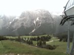 Archiv Foto Webcam Bergstation Sesselbahn Gaistal, Ehrwalder Alm 11:00