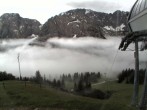 Archiv Foto Webcam Bergstation Sesselbahn Gaistal, Ehrwalder Alm 13:00