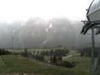 Archiv Foto Webcam Bergstation Sesselbahn Gaistal, Ehrwalder Alm 17:00