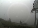 Archiv Foto Webcam Bergstation Sesselbahn Gaistal, Ehrwalder Alm 05:00