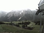 Archiv Foto Webcam Bergstation Sesselbahn Gaistal, Ehrwalder Alm 06:00