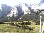 Archiv Foto Webcam Bergstation Sesselbahn Gaistal, Ehrwalder Alm 07:00