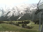 Archiv Foto Webcam Bergstation Sesselbahn Gaistal, Ehrwalder Alm 13:00