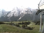 Archived image Webcam mountain station chairlift "Gaistal", "Ehrwalder Alm" 01:00