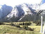 Archiv Foto Webcam Bergstation Sesselbahn Gaistal, Ehrwalder Alm 07:00