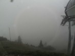 Archiv Foto Webcam Bergstation Sesselbahn Gaistal, Ehrwalder Alm 07:00