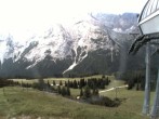 Archiv Foto Webcam Bergstation Sesselbahn Gaistal, Ehrwalder Alm 05:00