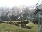 Archiv Foto Webcam Bergstation Sesselbahn Gaistal, Ehrwalder Alm 13:00