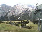 Archiv Foto Webcam Bergstation Sesselbahn Gaistal, Ehrwalder Alm 13:00