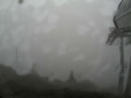 Archiv Foto Webcam Bergstation Sesselbahn Gaistal, Ehrwalder Alm 05:00