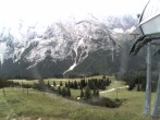 Archiv Foto Webcam Bergstation Sesselbahn Gaistal, Ehrwalder Alm 09:00
