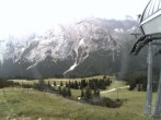 Archiv Foto Webcam Bergstation Sesselbahn Gaistal, Ehrwalder Alm 13:00