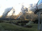 Archiv Foto Webcam Bergstation Sesselbahn Gaistal, Ehrwalder Alm 19:00