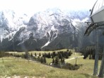 Archiv Foto Webcam Bergstation Sesselbahn Gaistal, Ehrwalder Alm 13:00