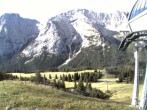 Archiv Foto Webcam Bergstation Sesselbahn Gaistal, Ehrwalder Alm 07:00