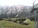 Archiv Foto Webcam Bergstation Sesselbahn Gaistal, Ehrwalder Alm 07:00