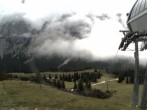 Archiv Foto Webcam Bergstation Sesselbahn Gaistal, Ehrwalder Alm 11:00