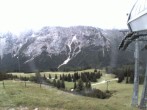 Archiv Foto Webcam Bergstation Sesselbahn Gaistal, Ehrwalder Alm 05:00