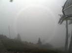 Archiv Foto Webcam Bergstation Sesselbahn Gaistal, Ehrwalder Alm 07:00