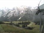 Archiv Foto Webcam Bergstation Sesselbahn Gaistal, Ehrwalder Alm 07:00