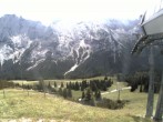 Archiv Foto Webcam Bergstation Sesselbahn Gaistal, Ehrwalder Alm 13:00