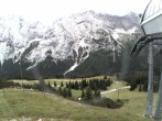 Archiv Foto Webcam Bergstation Sesselbahn Gaistal, Ehrwalder Alm 15:00