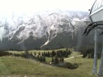 Archiv Foto Webcam Bergstation Sesselbahn Gaistal, Ehrwalder Alm 06:00