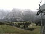 Archiv Foto Webcam Bergstation Sesselbahn Gaistal, Ehrwalder Alm 09:00