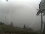 Archiv Foto Webcam Bergstation Sesselbahn Gaistal, Ehrwalder Alm 11:00