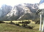 Archiv Foto Webcam Bergstation Sesselbahn Gaistal, Ehrwalder Alm 07:00