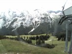 Archiv Foto Webcam Bergstation Sesselbahn Gaistal, Ehrwalder Alm 11:00