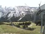 Archiv Foto Webcam Bergstation Sesselbahn Gaistal, Ehrwalder Alm 13:00