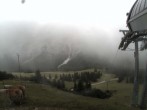 Archiv Foto Webcam Bergstation Sesselbahn Gaistal, Ehrwalder Alm 15:00