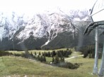 Archiv Foto Webcam Bergstation Sesselbahn Gaistal, Ehrwalder Alm 06:00